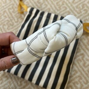 Lele Sadoughi Plaid Knotted Headband